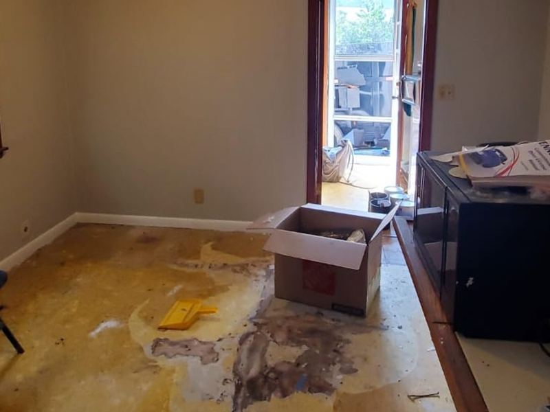 Emergency water damage restoration